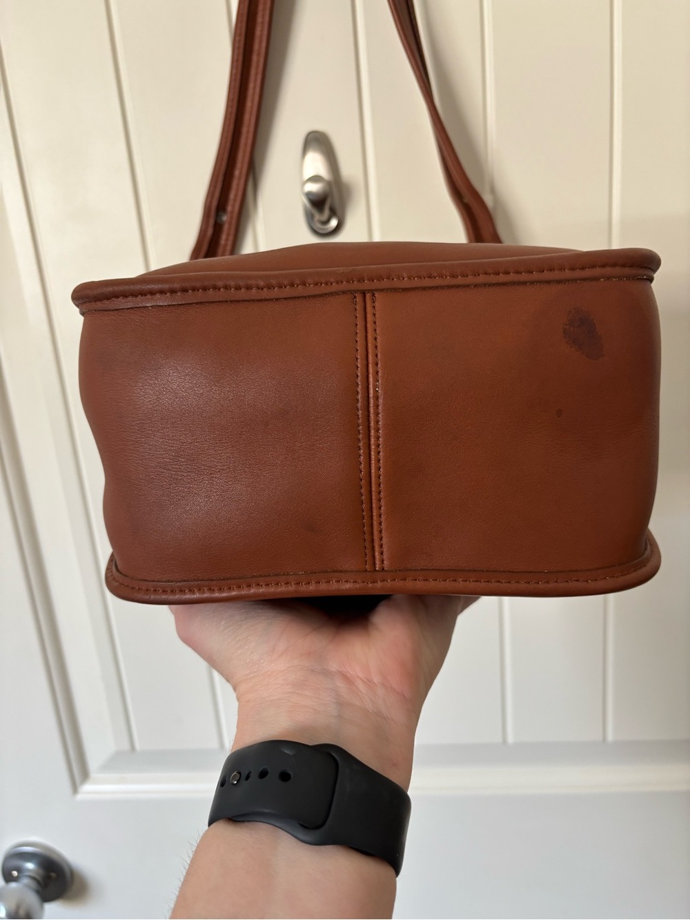 Authentic Vintage Coach Legacy Janice 9950 British Tan Leather Bag 1999 USA - Picture 6 of 8